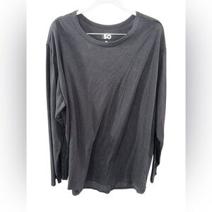 ✨ 5/$30 ✨ SO‎ Classic Black Long Sleeve Top